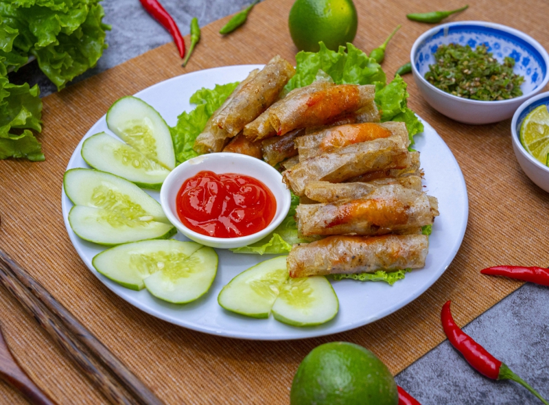 CHẢ RAM TÔM ĐẤT