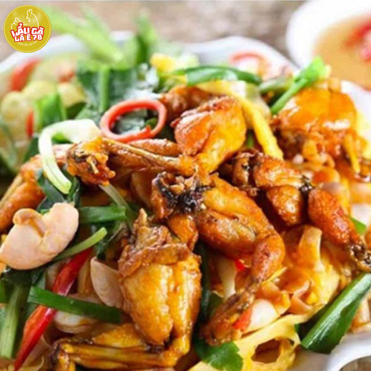 ẾCH CHIÊN NƯỚC MẮM